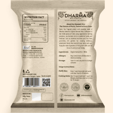 Organic Basmati Rice