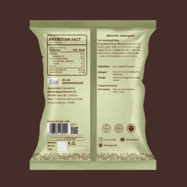 Organic Green Gram (Moong Dal) Whole